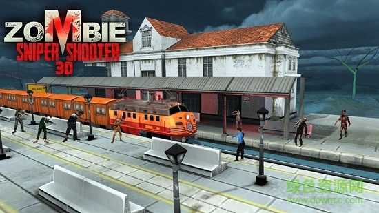僵尸狙擊手無(wú)限金幣鉆石版(Zombie Sniper Shooter 3d)2