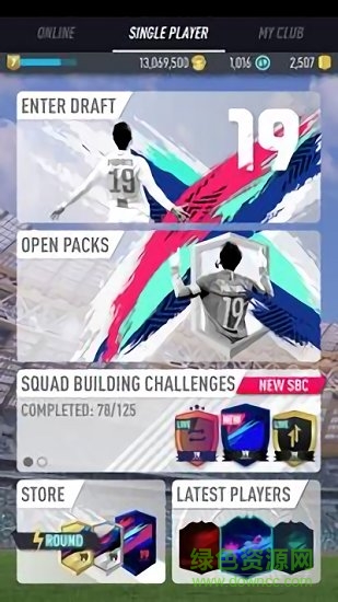 足球俱樂部19無限金幣漢化版(Pacybits Fut 19) v1.4 安卓版 1