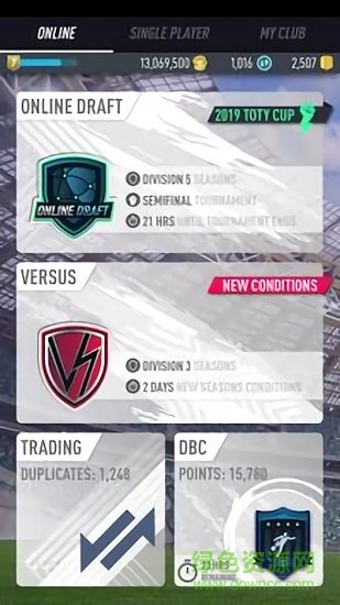 足球俱樂部19無限金幣漢化版(Pacybits Fut 19) v1.4 安卓版 3
