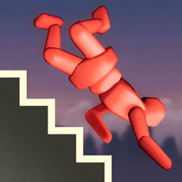 沒事跳個(gè)樓漢化版(Stair Dismount)