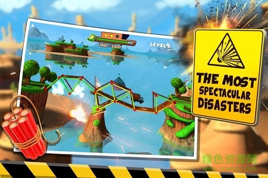 橋梁建造模擬器內購修改版(bridge builder) v1.4 安卓版 1