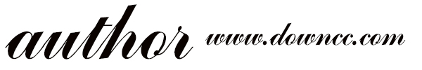 author字體