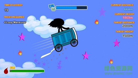 火柴人發(fā)射(Potty Launch) v1.1.6 安卓版 0