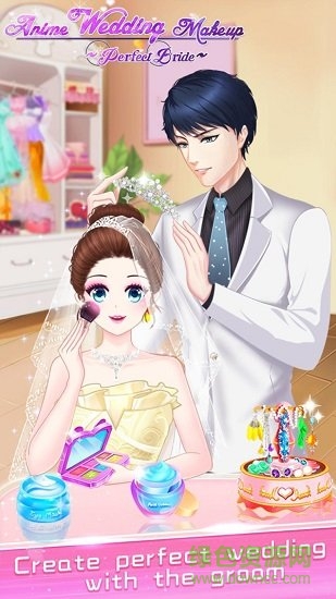 美少女婚禮換裝完美新娘