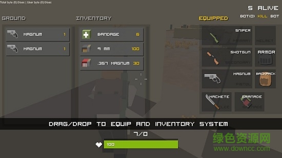 戰(zhàn)場幸存者內(nèi)購(pixel royale) v0.7.5 安卓無限血量版 0
