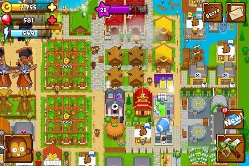 猴子小鎮(zhèn)無(wú)限鉆石((Monkey City) v1.11.3 安卓中文版 1