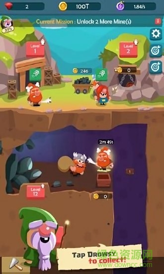 矮人大亨無限金幣版(Idle Dwarf Tycoon) v1.1.1 安卓版 1