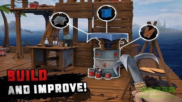 海洋游獵生存無限材料 v1.6 安卓中文版 1