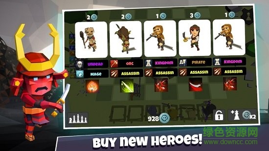 英雄汽車國際象棋中文版(heroes auto chess) v1.71 安卓版 1