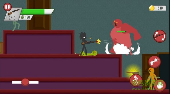 火柴人僵尸射擊最新正式版 v1.2.4 安卓無(wú)限金幣鉆石版 2