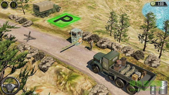 綠皮軍用卡車模擬器漢化版 v1.2 安卓版 1