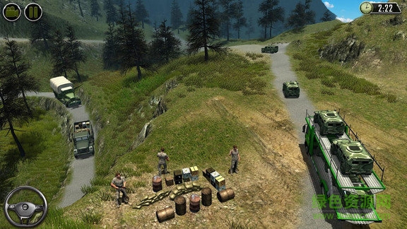 綠皮軍用卡車模擬器中文版下載