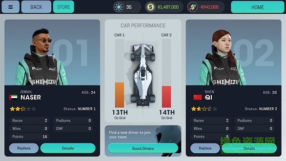 賽車經(jīng)理3手游漢化版 v1.2.0 安卓版 1
