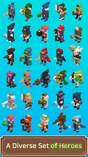 像素沖突英雄之王內(nèi)購(gòu) v108 無限金幣安卓版 2