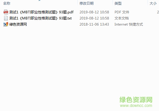 mbti職業(yè)測評職業(yè)測試題下載