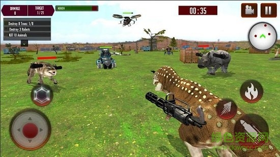 恐龍世界大混戰(zhàn)(dinosaur counter attack) v1.5 安卓版 0