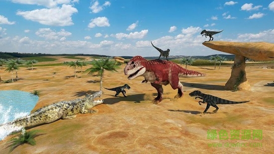 致命的恐龍獵人正式版(dinosaur games dion wars) v1.3 安卓版 2