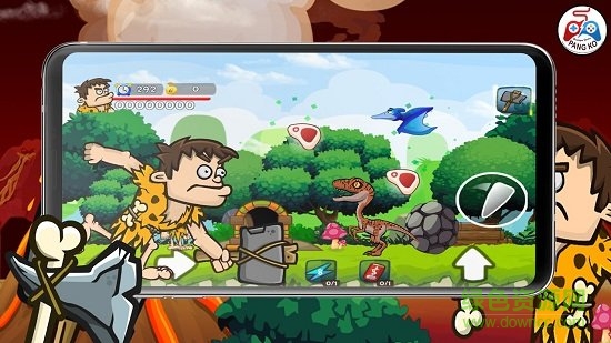 穴居人英雄冒險(xiǎn)內(nèi)購(gòu)(caveman hero adventure game) v4.1.1 安卓無(wú)限金幣版 0