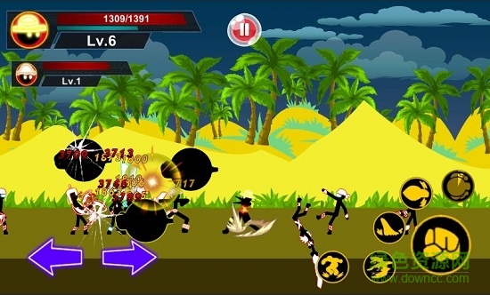 火柴人英雄海盜戰(zhàn)斗(stickman hero pirate fight)1