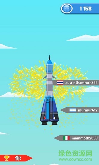 火箭天空內購正式版 v1.3.1 安卓無限金幣版 2