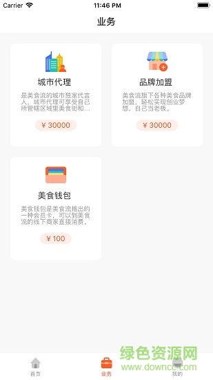 美食流創(chuàng)業(yè) v7.0 安卓版 0