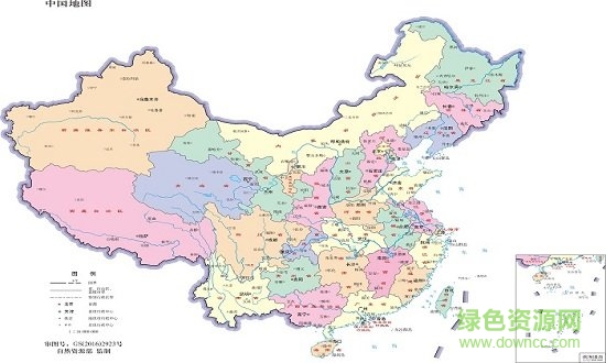 2019新版標(biāo)準(zhǔn)中國地圖  0