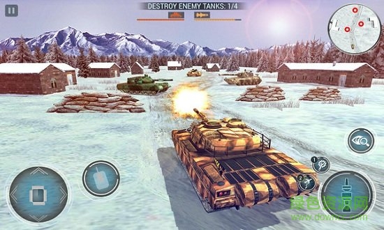 坦克戰(zhàn)爭(zhēng)之星中文版 v1.0 安卓版 1