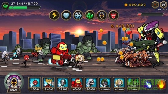 英雄戰(zhàn)爭(zhēng)超級(jí)火柴人防御中文版 v1.0.8 安卓最新版 0