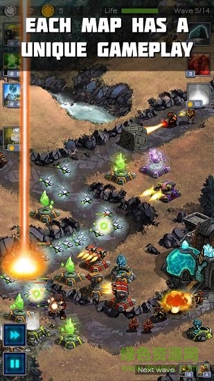 古老星球塔防中文修改版 v1.1.47 安卓無限鉆石版 1
