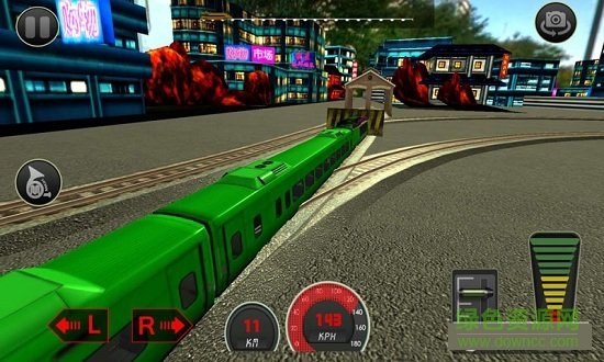 3d列車(chē)司機(jī)模擬器中文版(3D City Train driver Simulator 2018)1