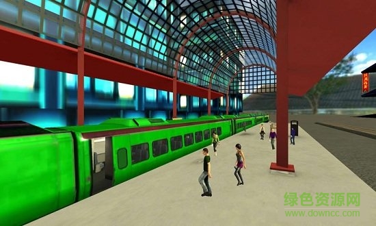 3d列車(chē)司機(jī)模擬器中文版(3D City Train driver Simulator 2018)2