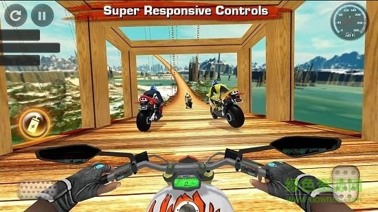 摩托車高速大賽中文版Moto XSpeed GP v1.1 安卓版 0