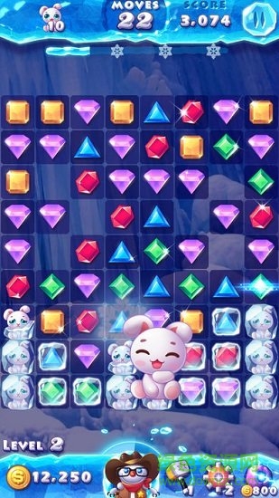 冰雪消除中文破 解版Ice Crush v2.0.8 安卓無限鉆石版 0
