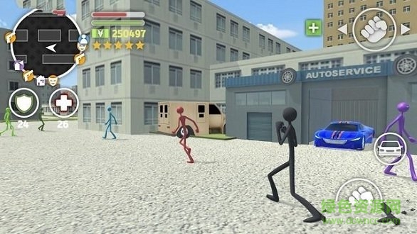 火柴人獵車手無限金幣 v1.0 安卓中文版 0