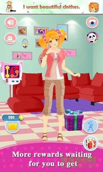 我的會說話的女孩中文 v1.1.4 安卓無限金幣版 1