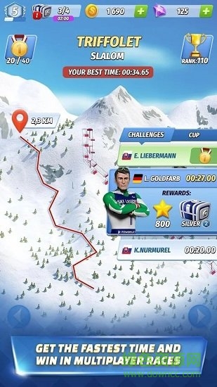 滑雪傳奇(ski legends) v3.3 安卓版 1