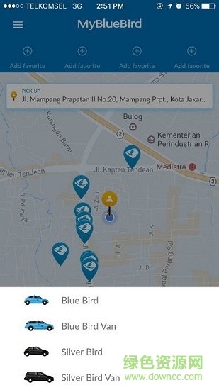 巴厘島藍(lán)鳥(niǎo)出租車(chē)app(My Blue Bird) v4.7.2 安卓版 0