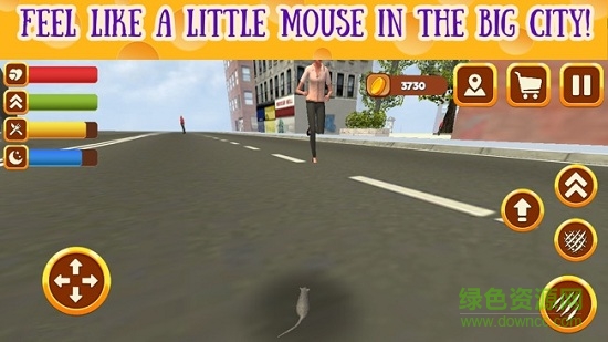 老鼠城市生活模擬器3d中文正版(Mouse Simulator) v1.15 安卓版 0