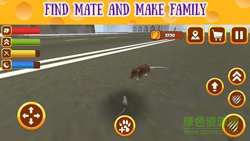 老鼠城市生活模擬器3d中文正版(Mouse Simulator) v1.15 安卓版 3