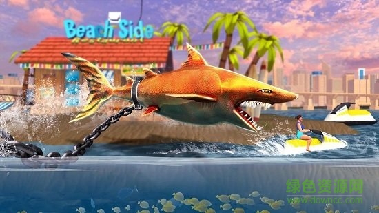 雙頭鯊魚攻擊游戲 v4.9 安卓中文版 1