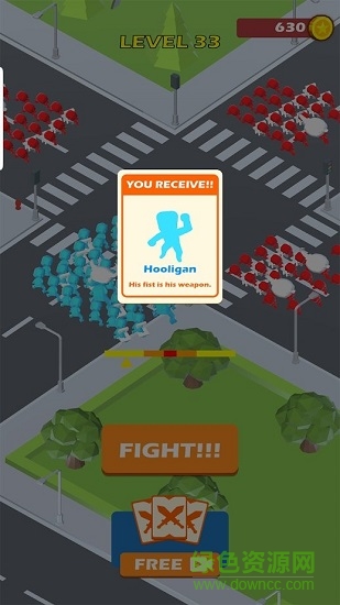 紅藍(lán)幫派沖突無(wú)限金幣版 幫派沖突