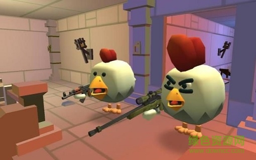 公雞大戰(zhàn)人類游戲手機(jī)版(Roosters Firefight) v1.0.3 安卓中文版 0