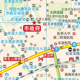 天津市地圖區(qū)域劃分圖最新版