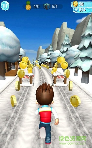 雪地奔跑下載