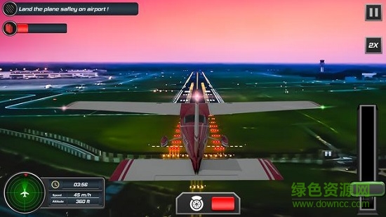 飛行計劃模擬器3D最新版(Airplane Simulator 3D) v2.2 安卓版 1