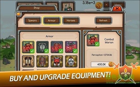 放置騎士爭霸最新版(Knight Joust Idle Tycoon) v1.06 安卓版 0