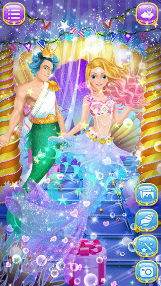 美人魚公主婚禮換裝小游戲 v1.4.1 手機安卓版 0