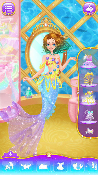 美人魚公主婚禮換裝游戲手機版