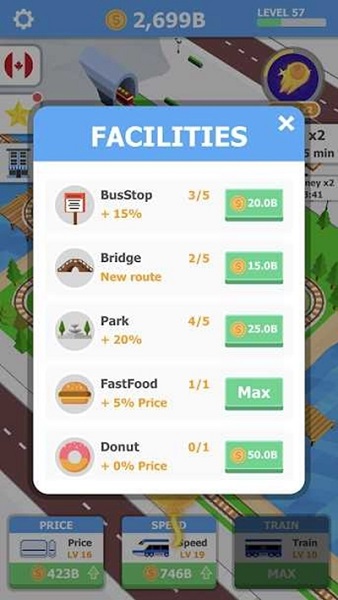 放置觀光火車手游(Idle Train) v1.1.8 安卓版 1