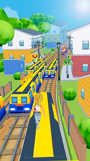 地鐵自行車跑酷手機(jī)版 v1.0.3 安卓版 1